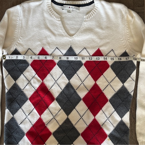 Tommy Hilfiger Long Sleeves Knitted Sweater Size Medium - Picture 5 of 11